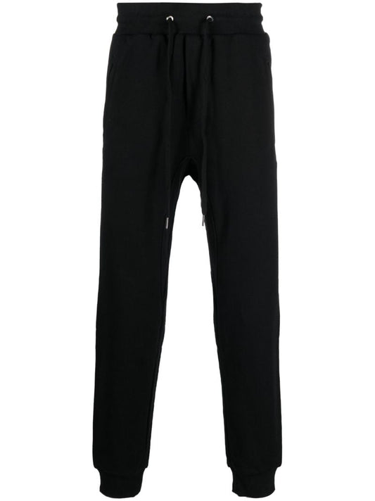 Black Drawstring Track Pants