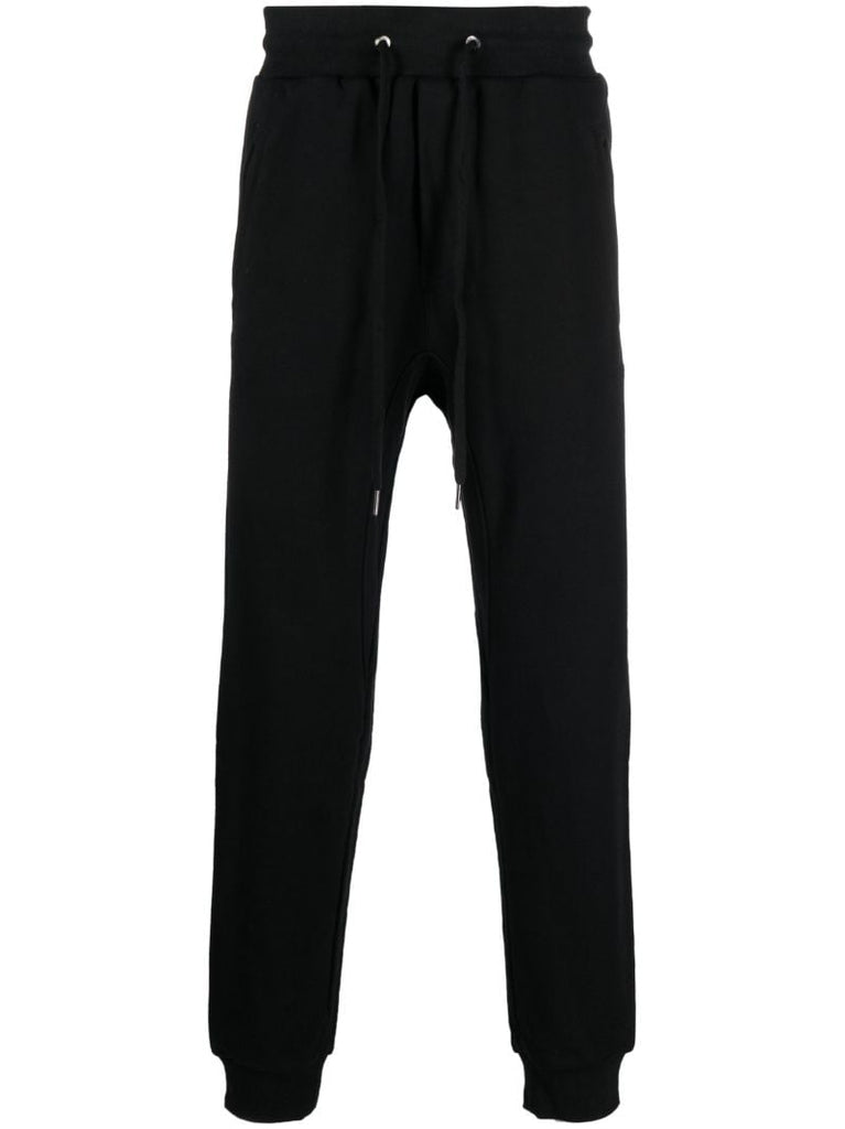 Black Drawstring Track Pants