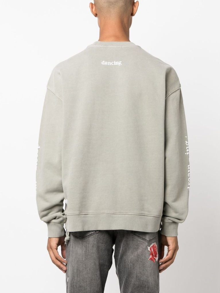 Green Dreaming Biggie Cotton Sweatshirt