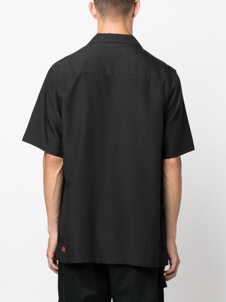 Black Graphic Print Shirt