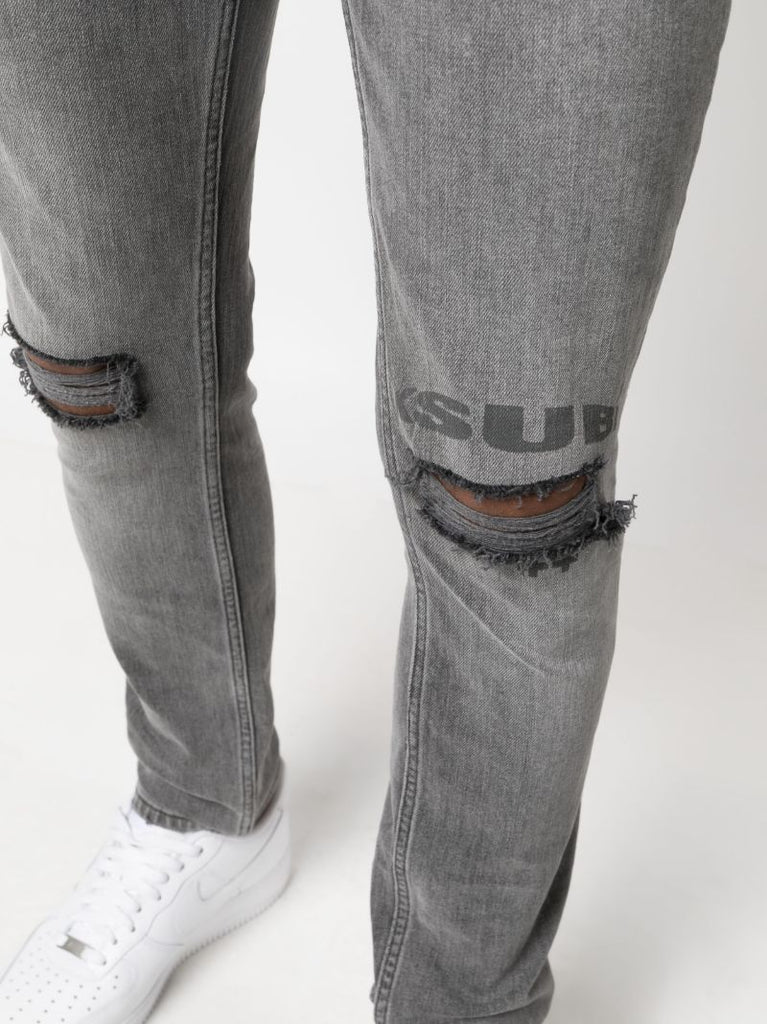 Grey Van Winkle Skinny Jeans