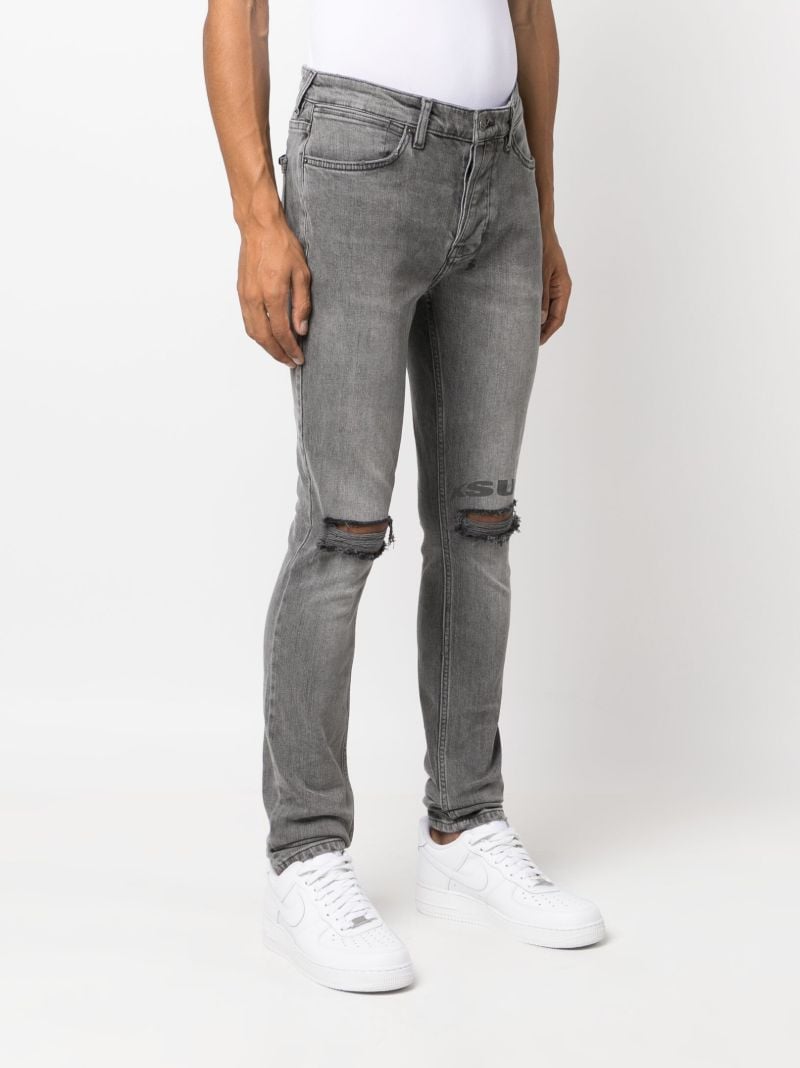 Grey Van Winkle Skinny Jeans