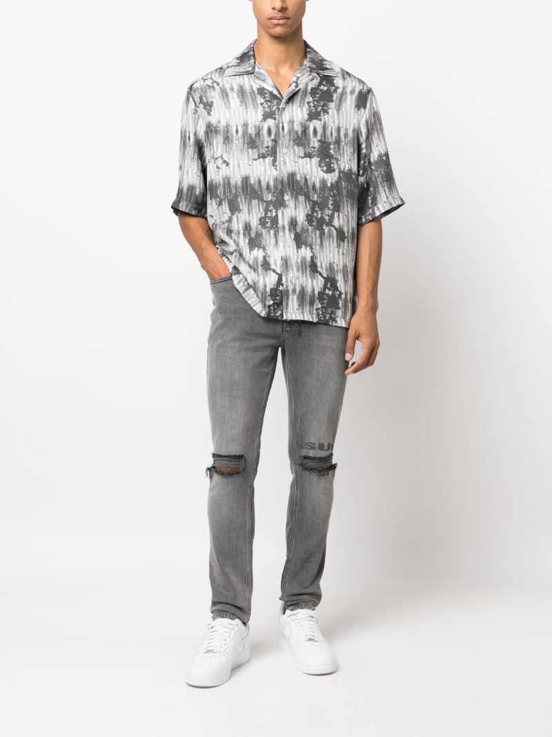 Grey Van Winkle Skinny Jeans