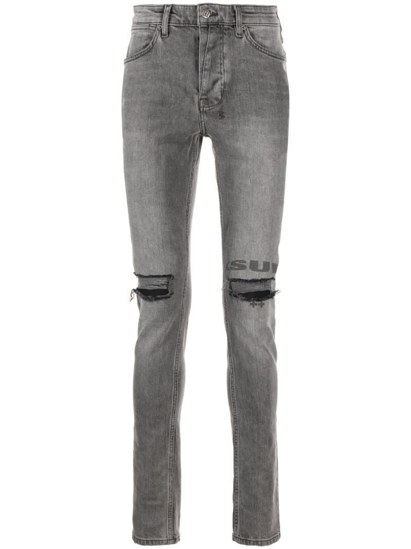 Grey Van Winkle Skinny Jeans