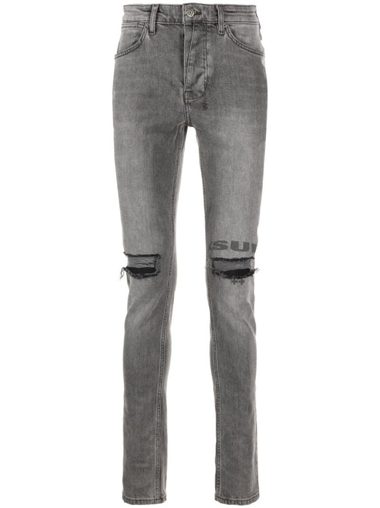 Grey Van Winkle Skinny Jeans