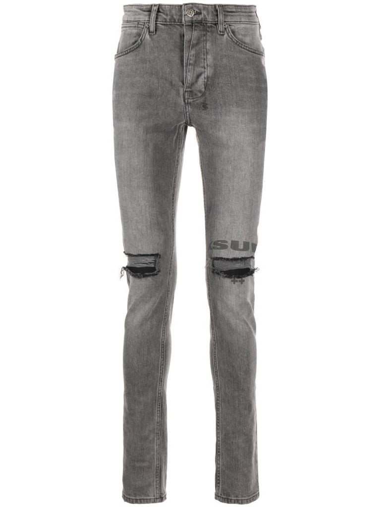 Grey Van Winkle Skinny Jeans