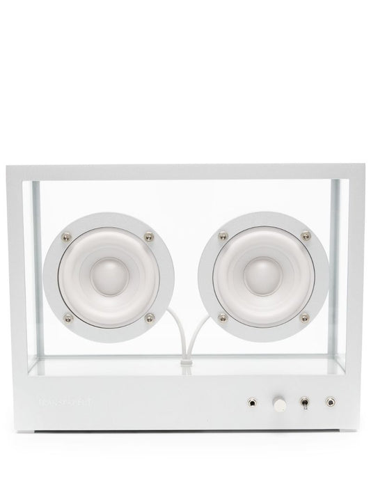 White Small Transparent Speaker