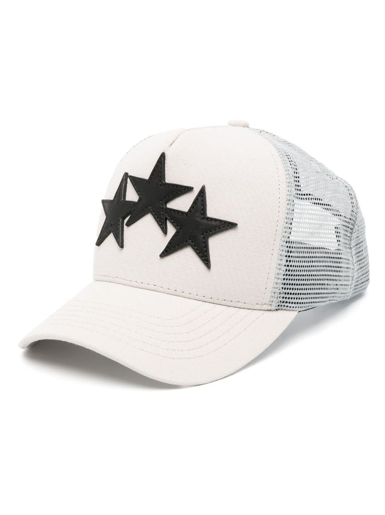 White Patch Detail Cap