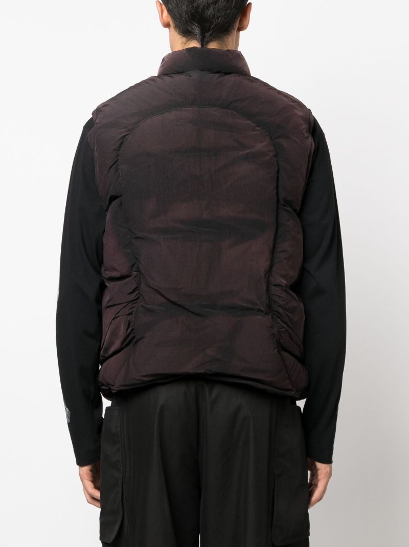 Black Sunbleached Down Gilet