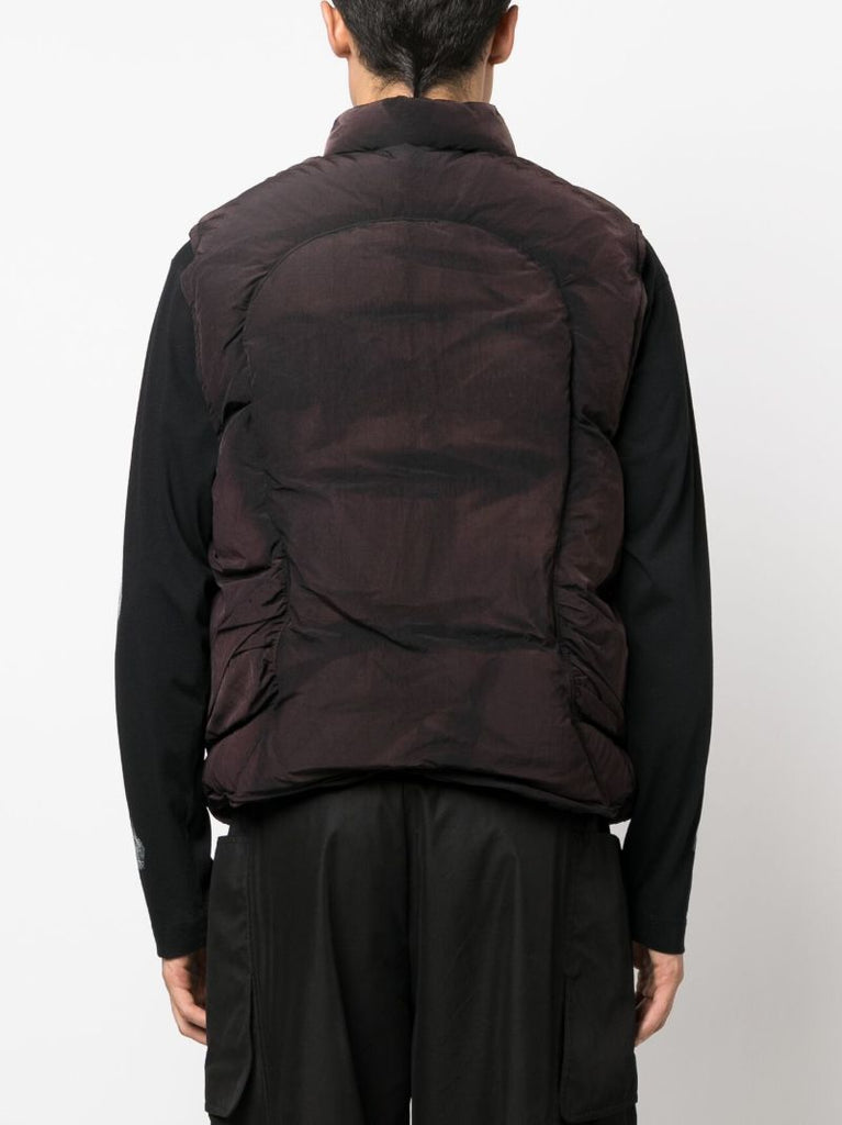 Black Sunbleached Down Gilet