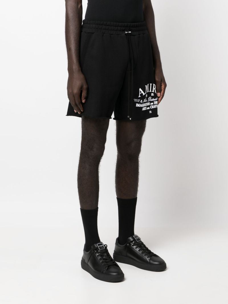 Black Arts District Cotton Track Shorts