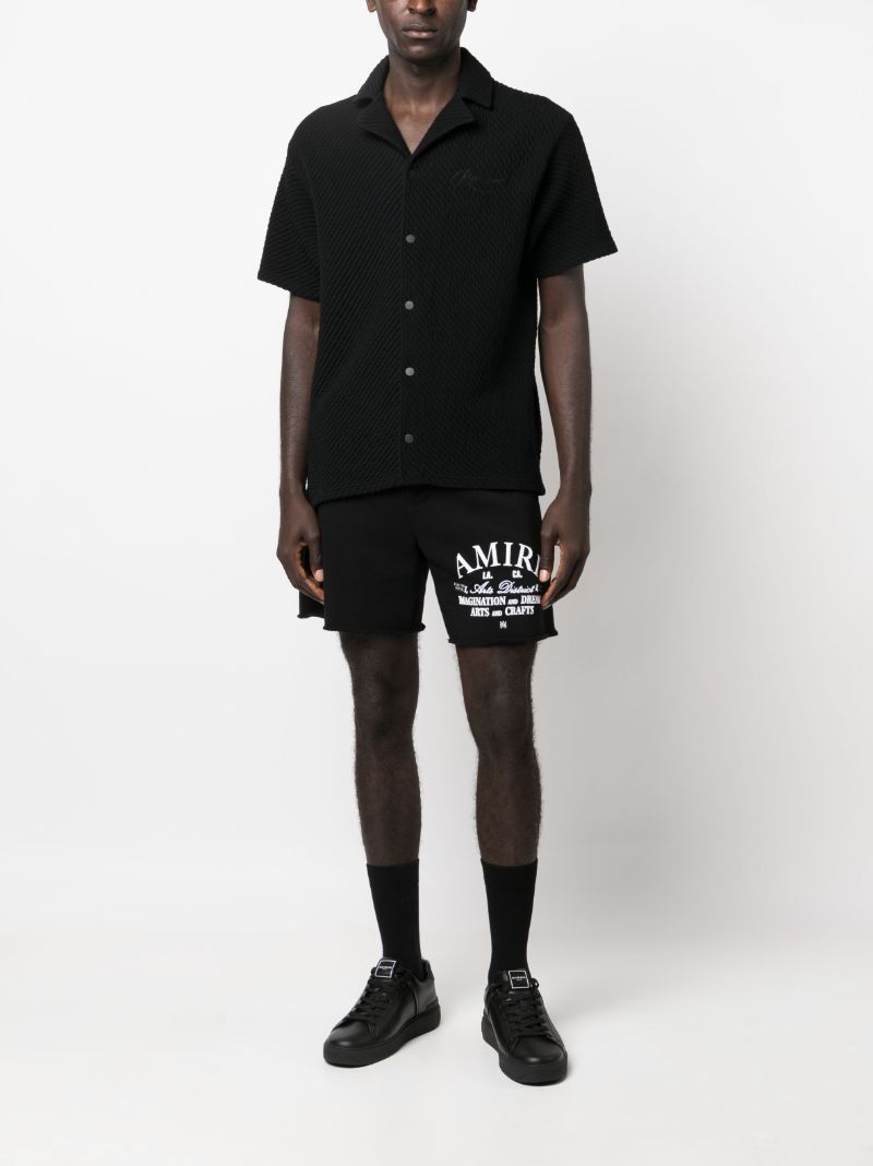 Black Arts District Cotton Track Shorts