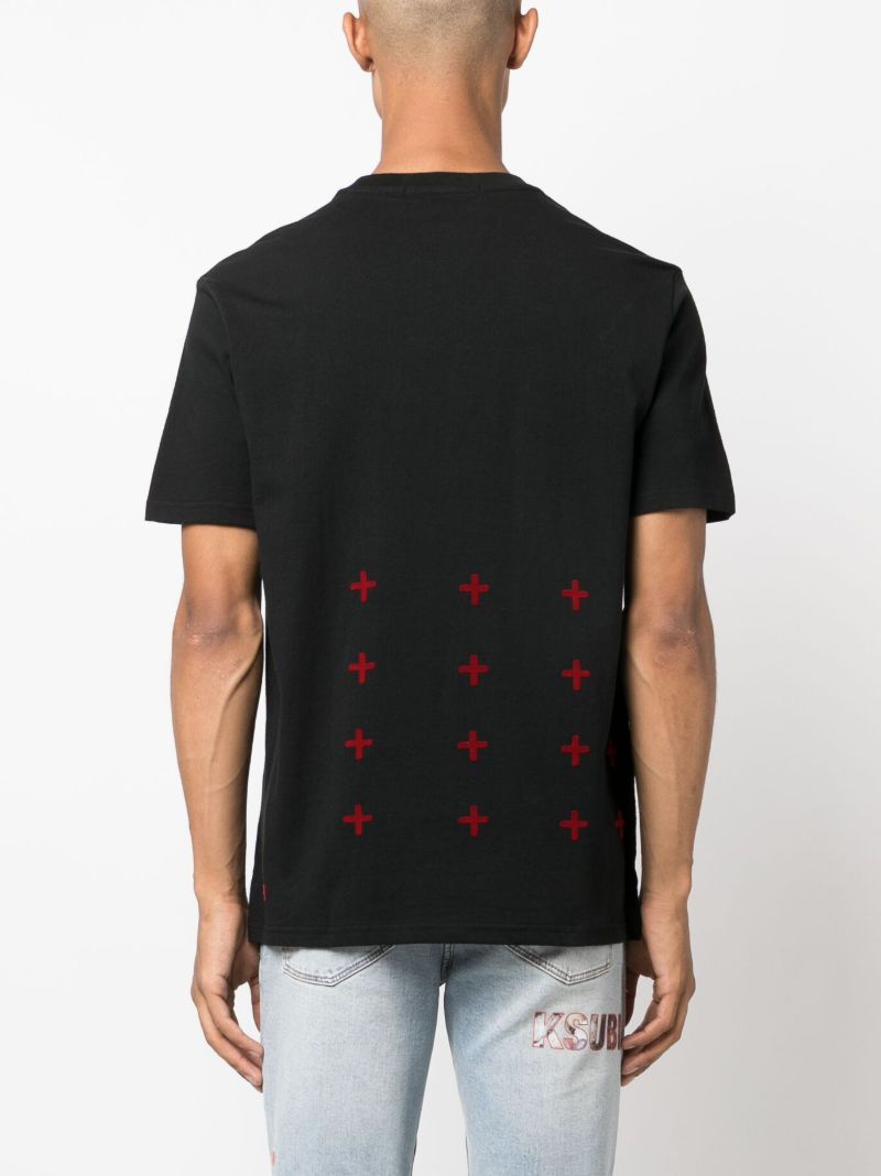 Black Rose Garden Kash Cotton T-shirt
