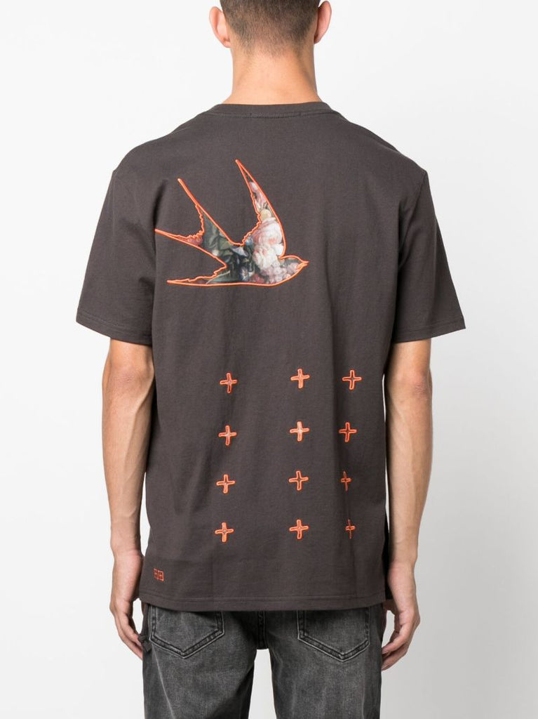 Black Graphic Print T-shirt