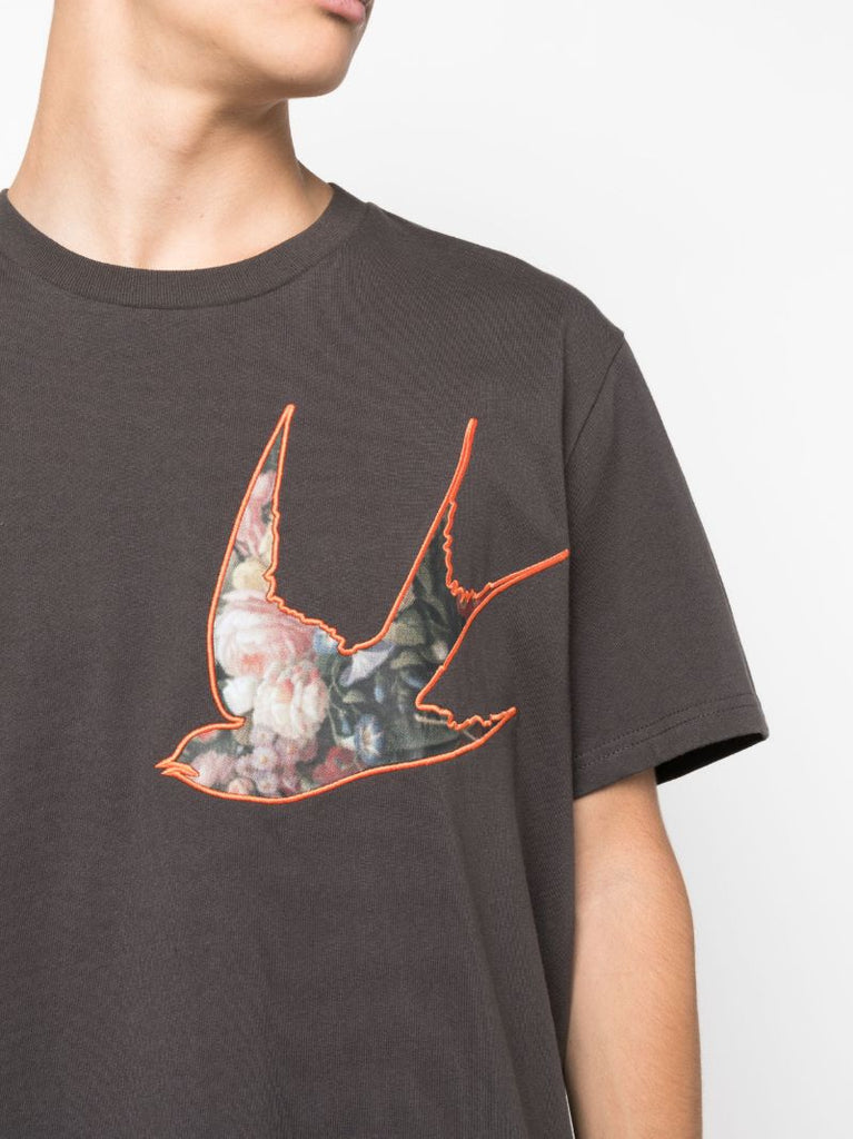 Black Graphic Print T-shirt
