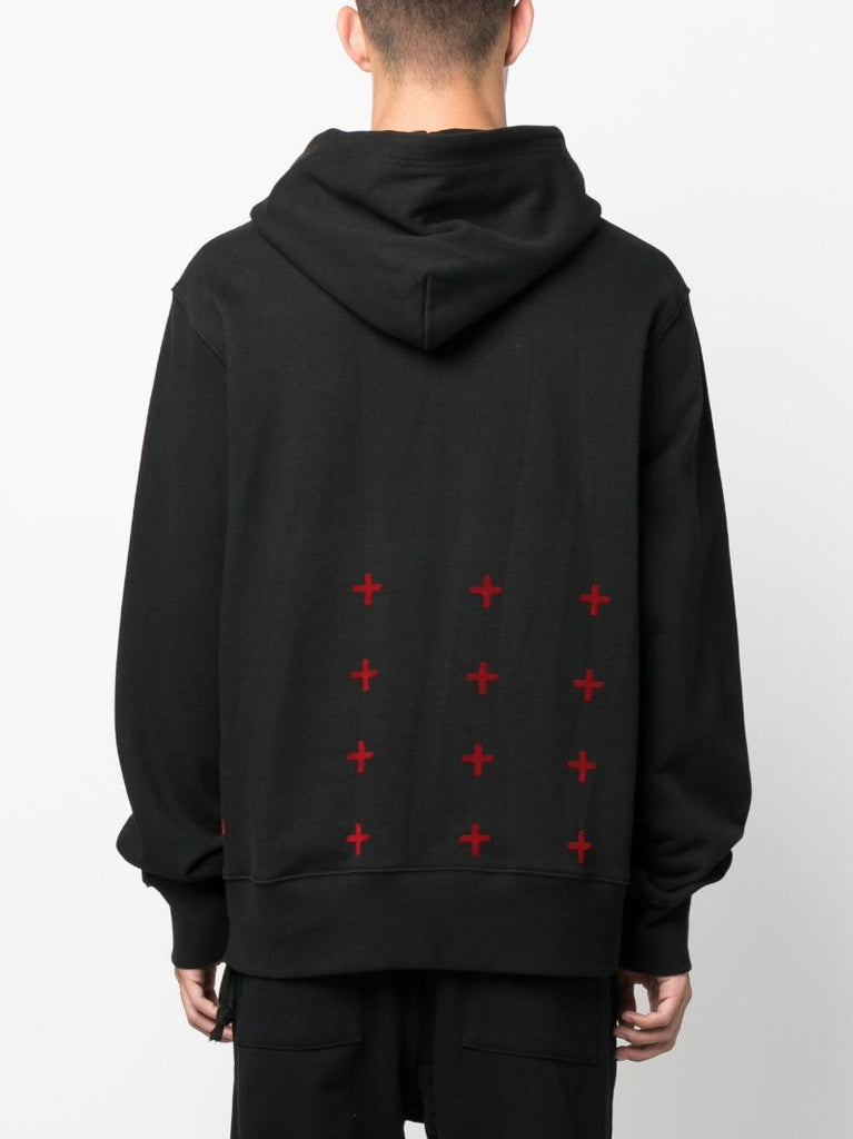 Black Rose Garden Kash Cotton Hoodie