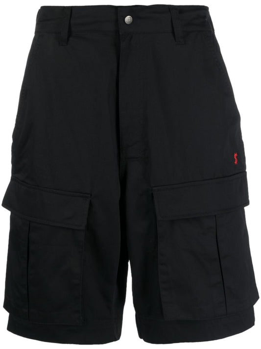 Black Cargo Shorts