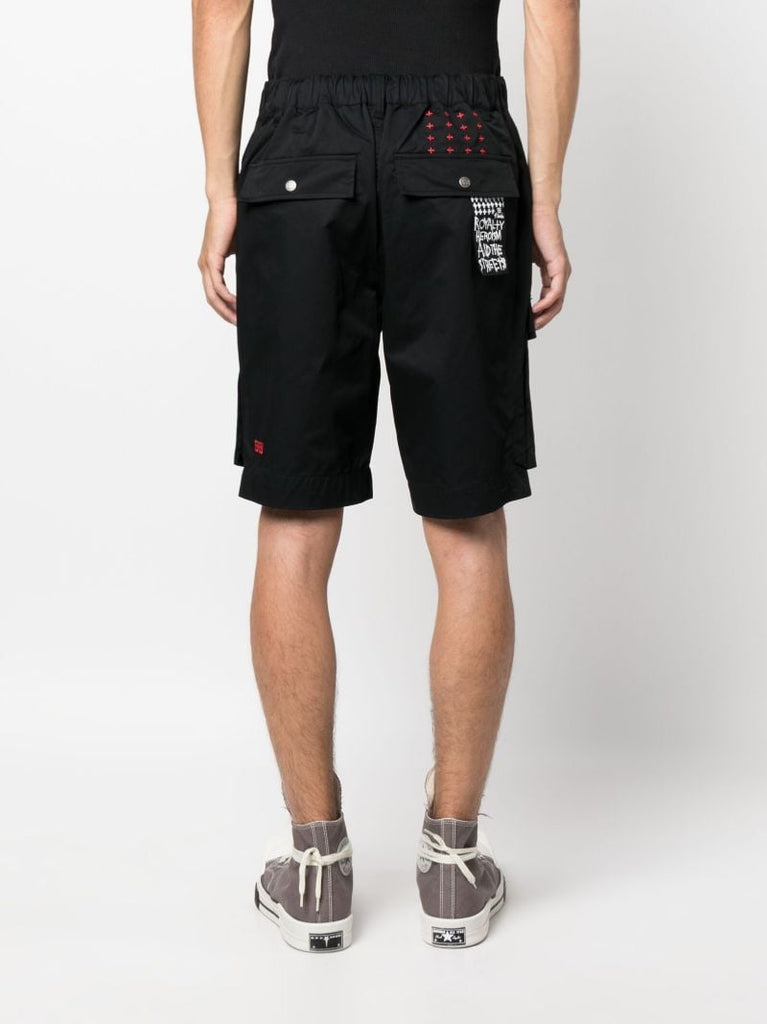 Black Cargo Shorts