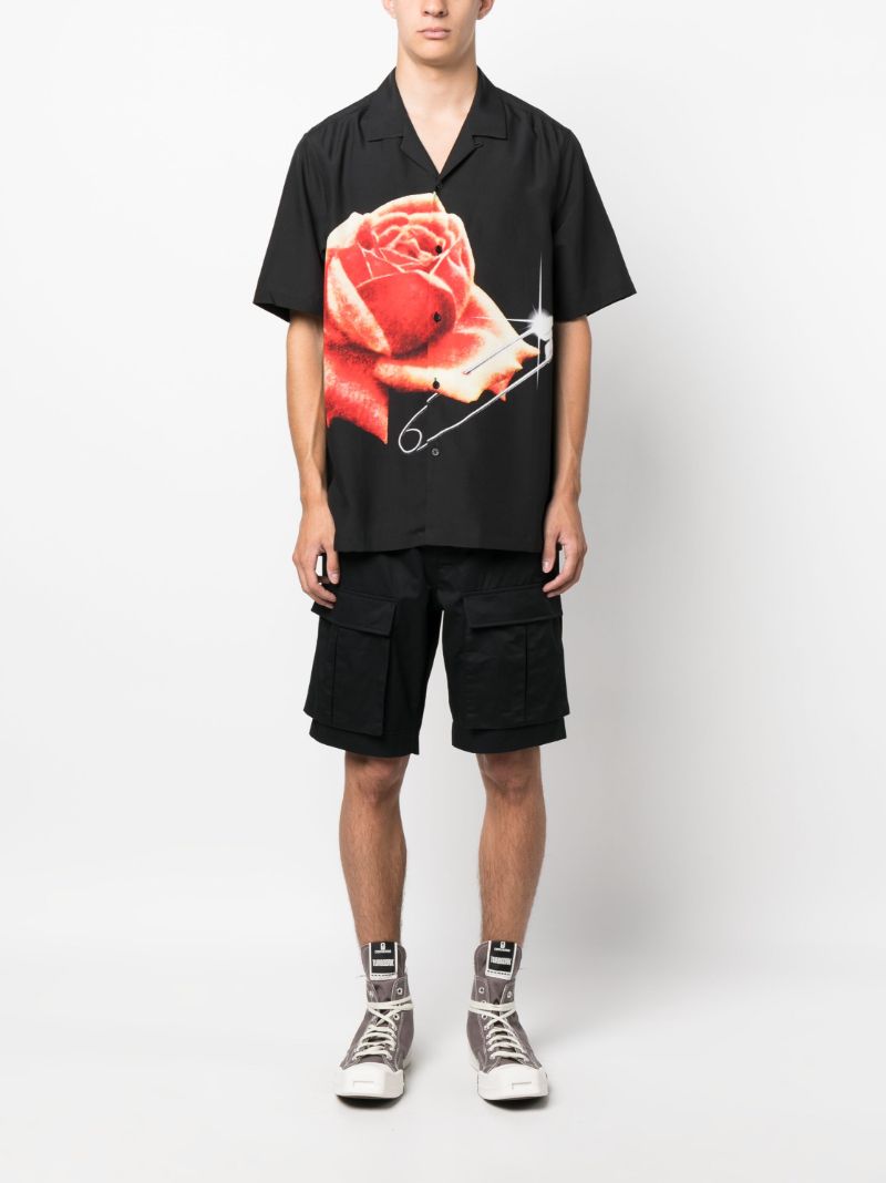 Black Cargo Shorts