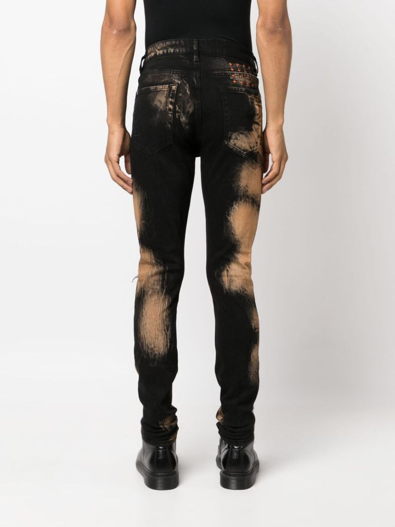 Black Van Kinkle Hellfire Skinny Jeans
