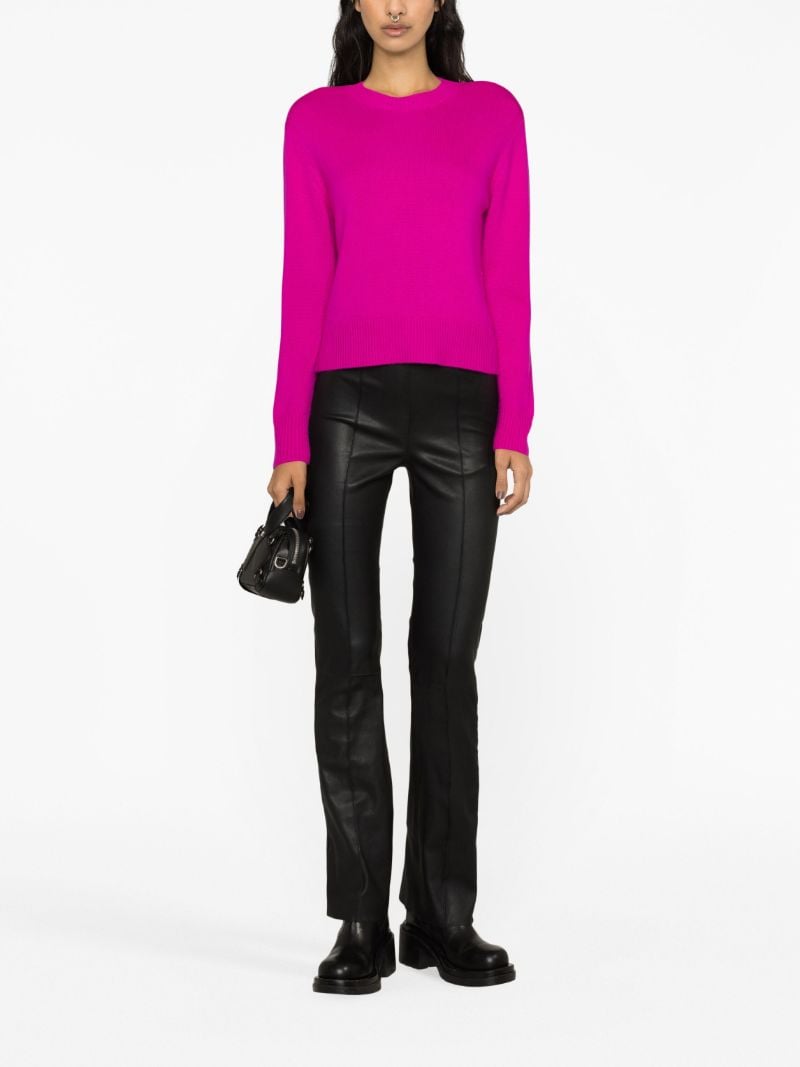 Black Glossy Finish Trousers