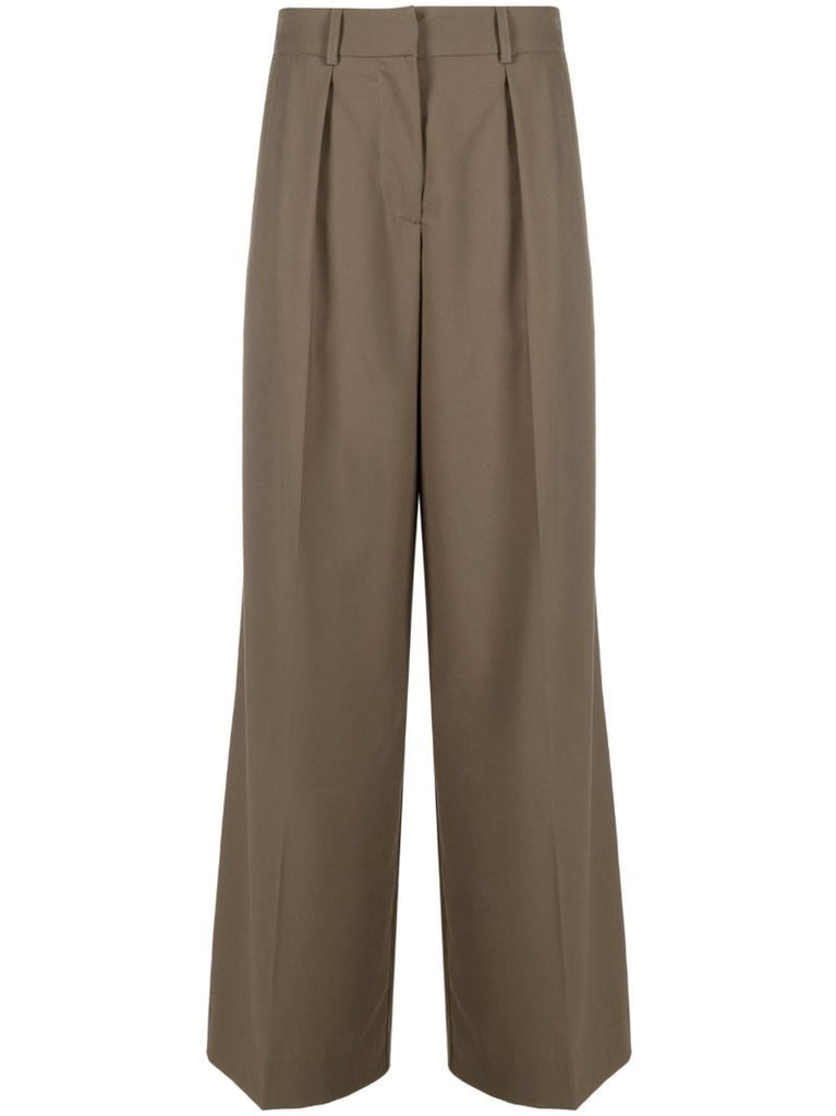 Brown Tailored Trousers