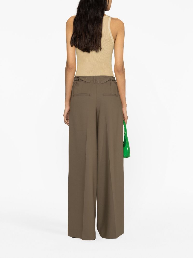 Brown Tailored Trousers