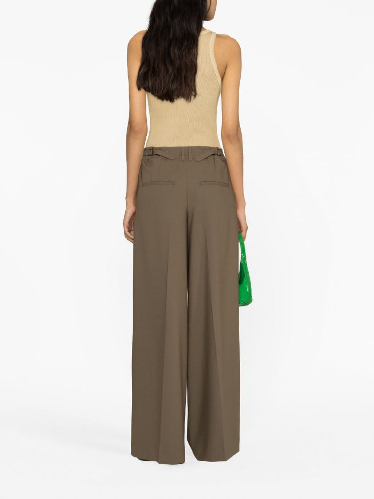 Brown Tailored Trousers