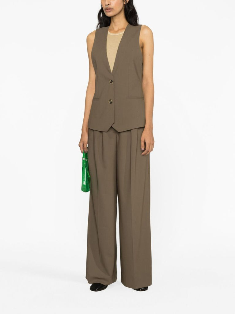 Brown Tailored Trousers