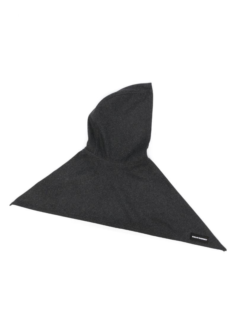Grey Logo Patch Hood