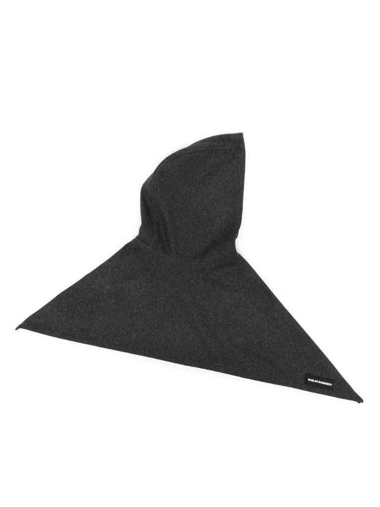 Grey Logo Patch Hood