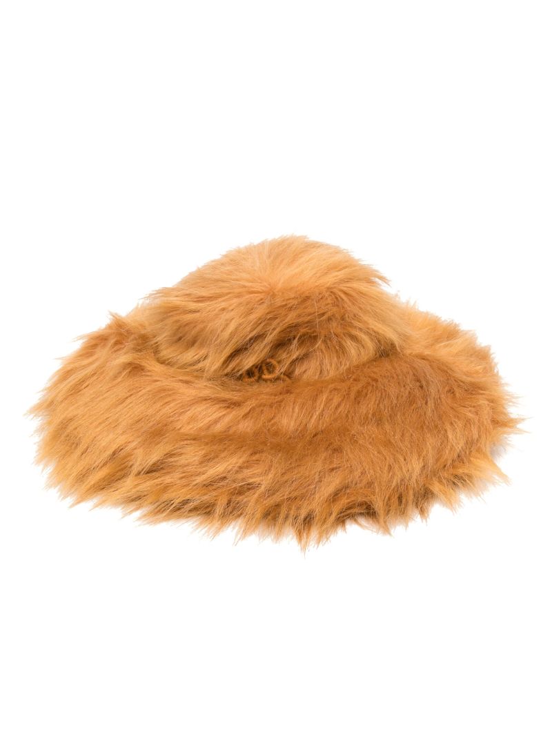 Brown Faux Fur Hat