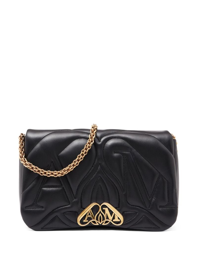 Black Quilted Crossbody Bag