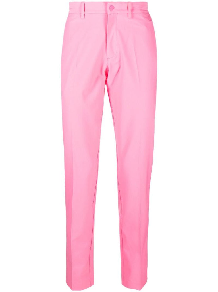 Pink Jim Tapered Leg Trousers