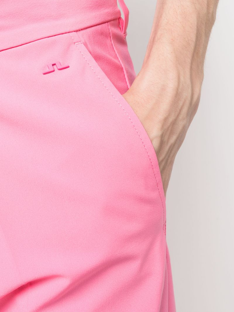 Pink Jim Tapered Leg Trousers