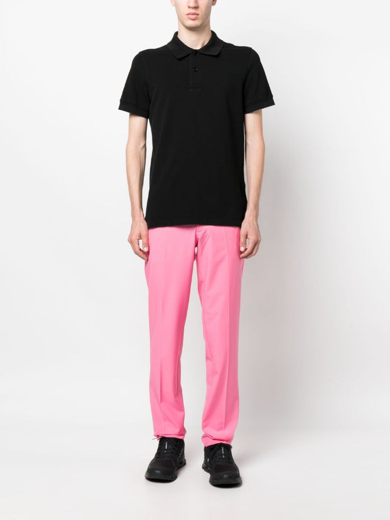 Pink Jim Tapered Leg Trousers