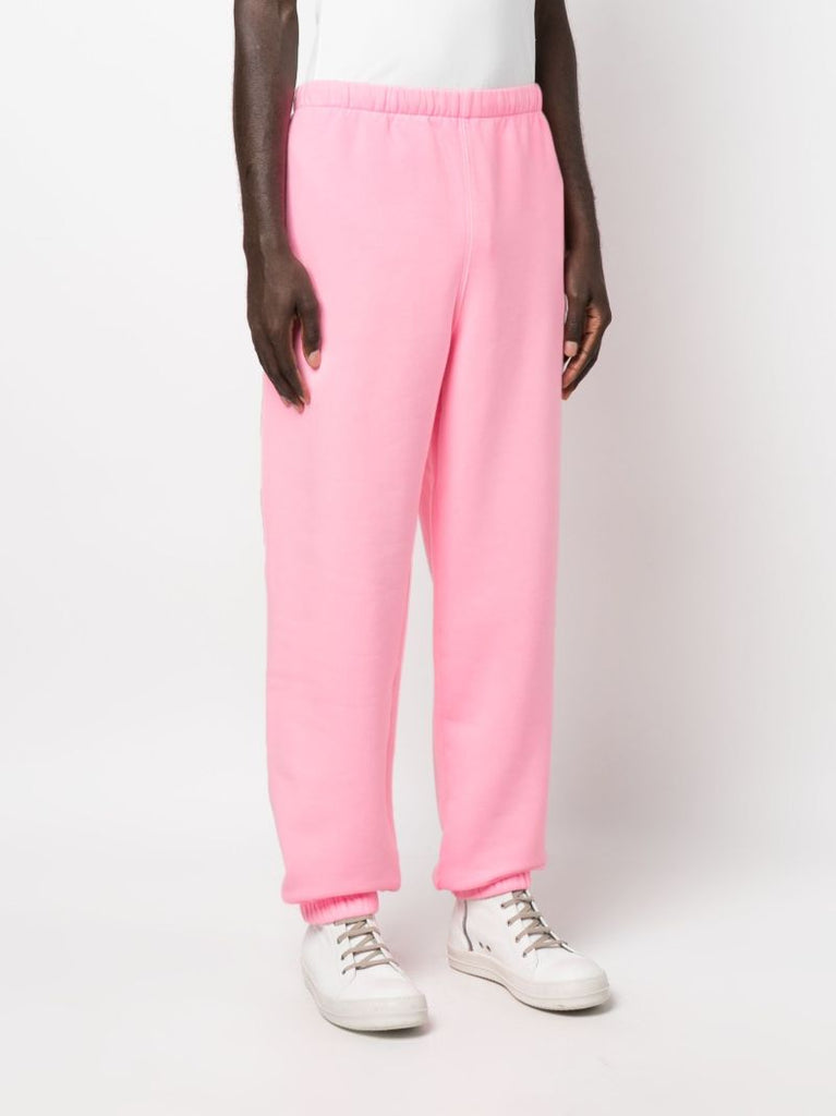 Pink Fleece Track Pants