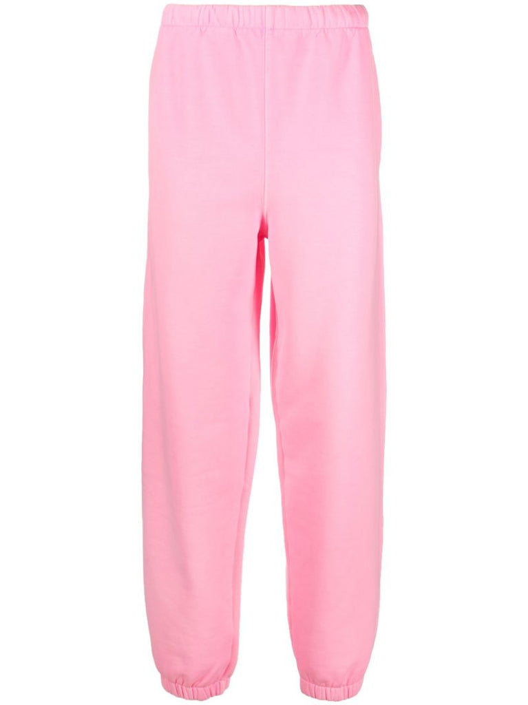 Pink Fleece Track Pants