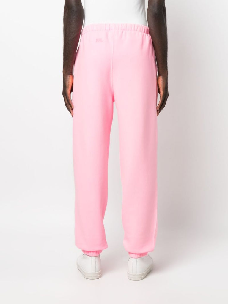 Pink Fleece Track Pants