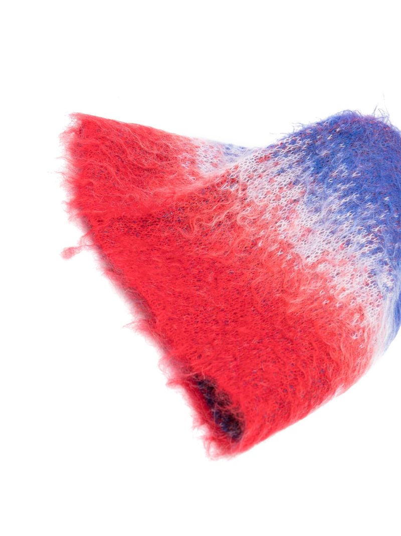Blue Gradient Knit Beanie