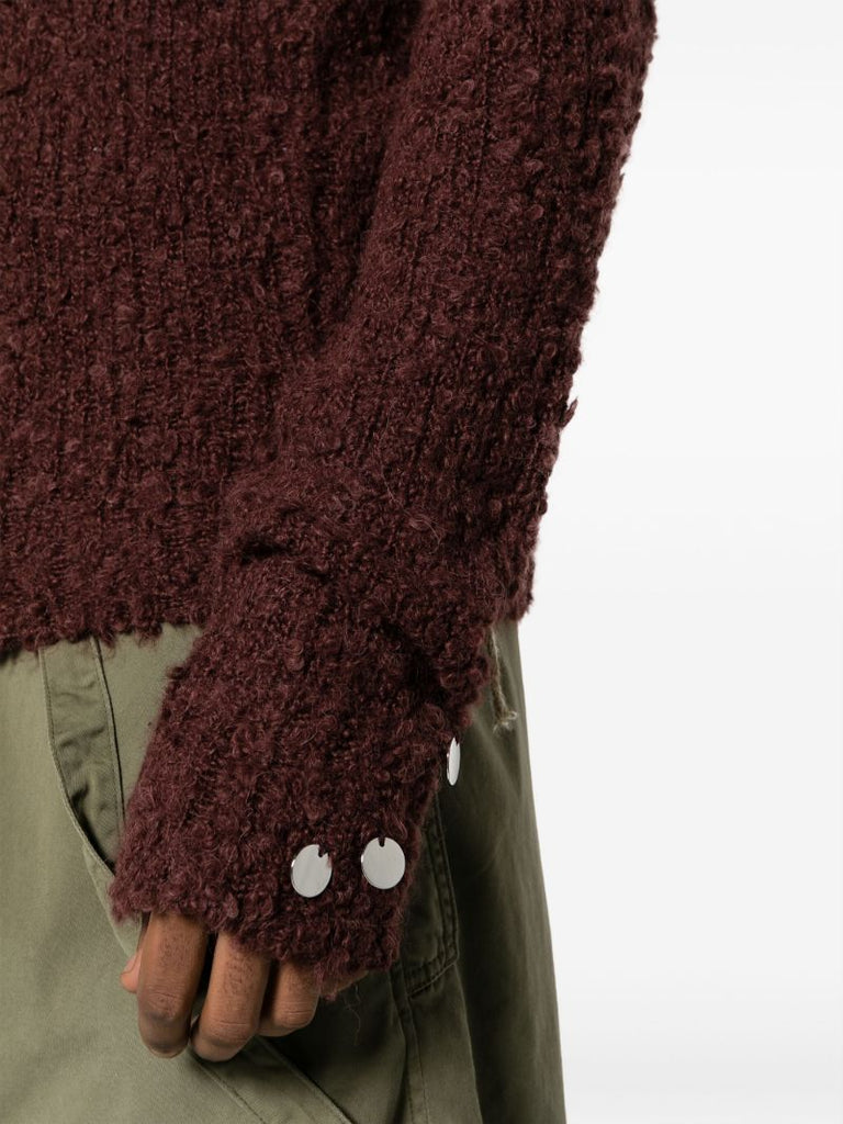 Brown Hankford Brushed Sweater