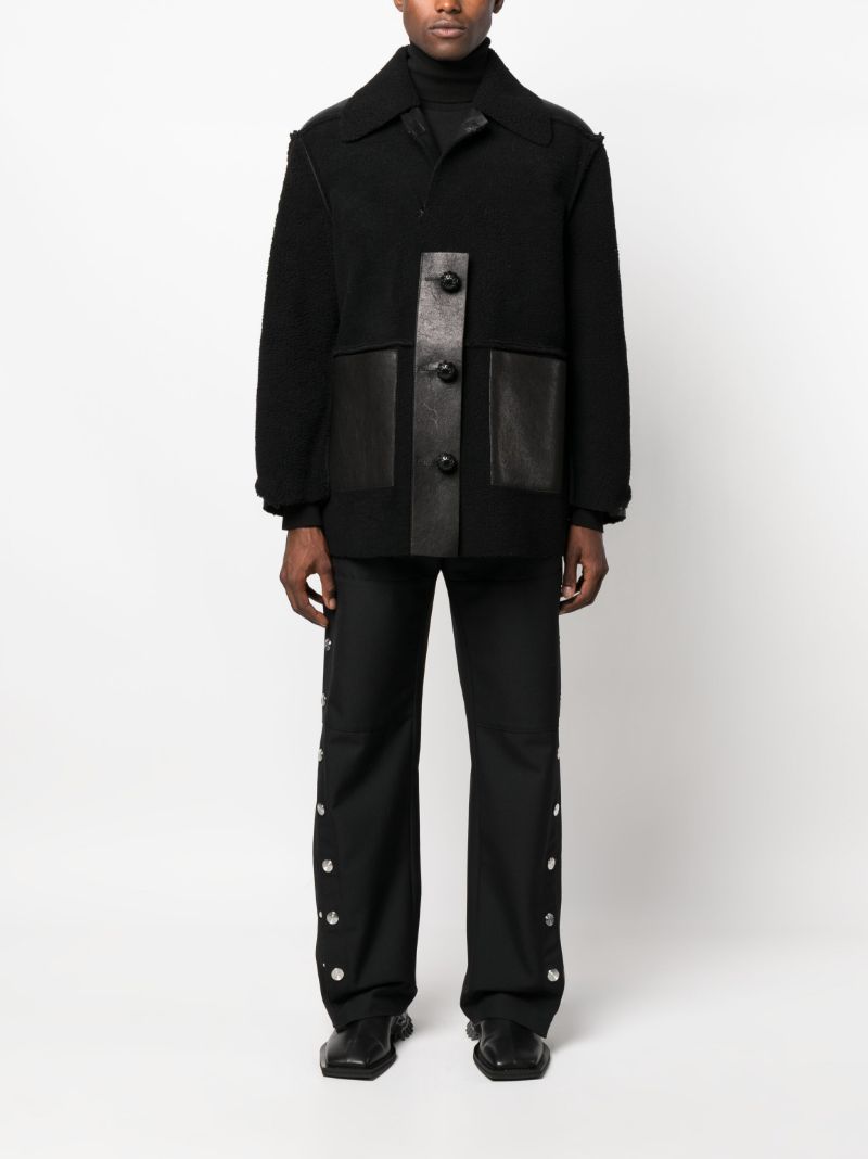 Black Stokesay Leather Jacket