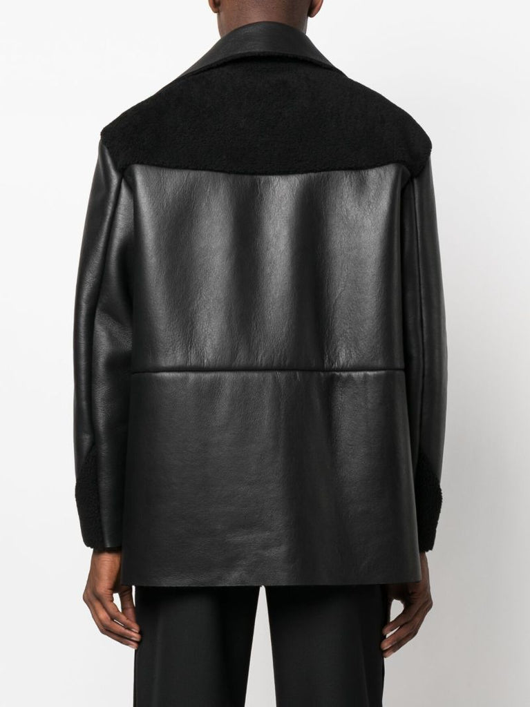 Black Stokesay Leather Jacket
