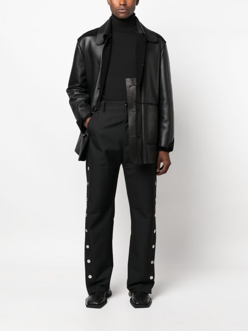 Black Stokesay Leather Jacket
