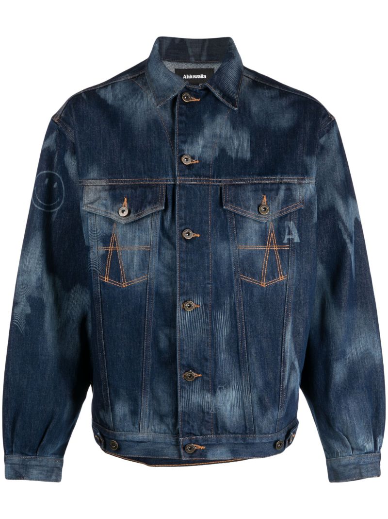 Blue Signature Denim Jacket