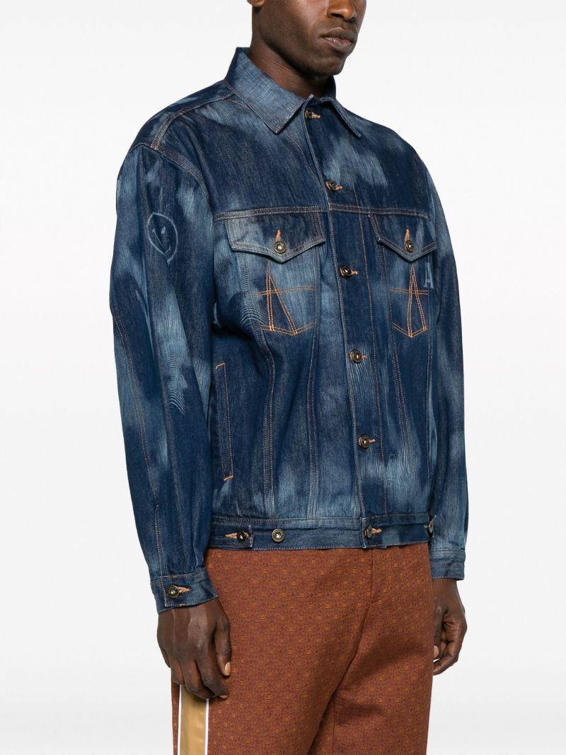 Blue Signature Denim Jacket