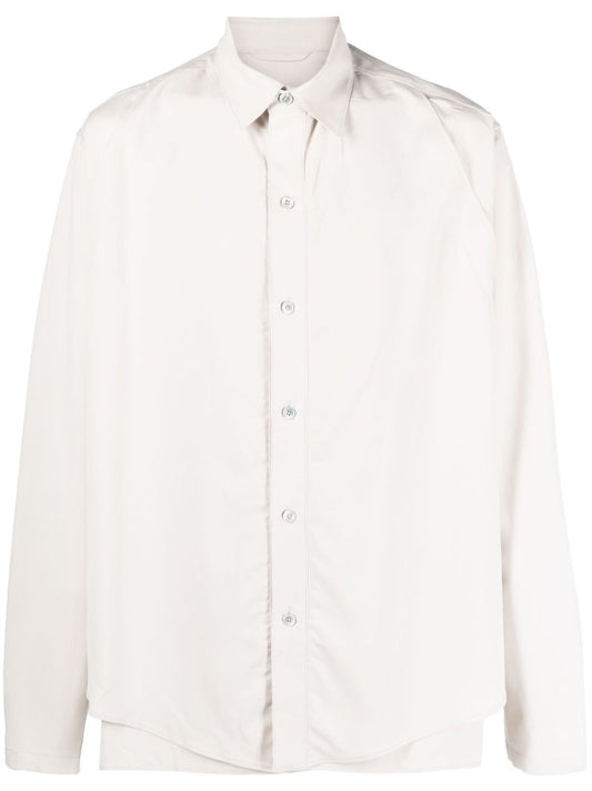 Neutral Layered Shirt