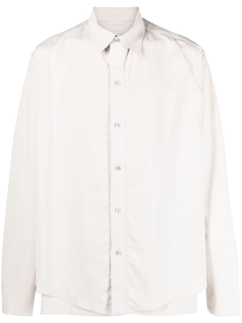 Neutral Layered Shirt