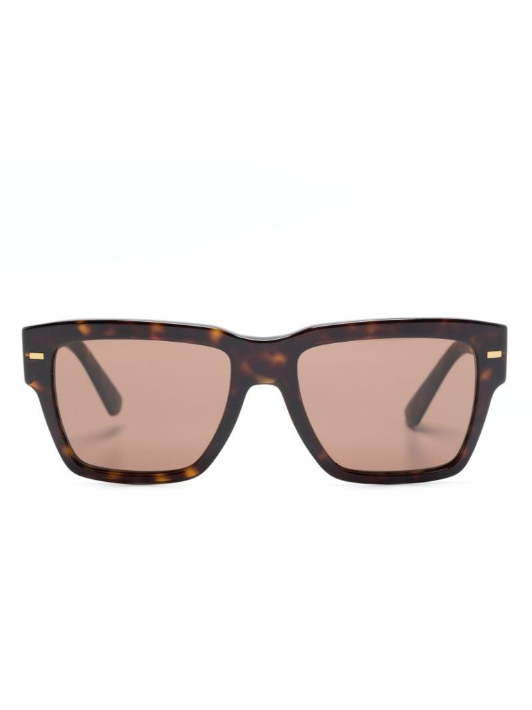 Brown Tortoiseshell Square Sunglasses