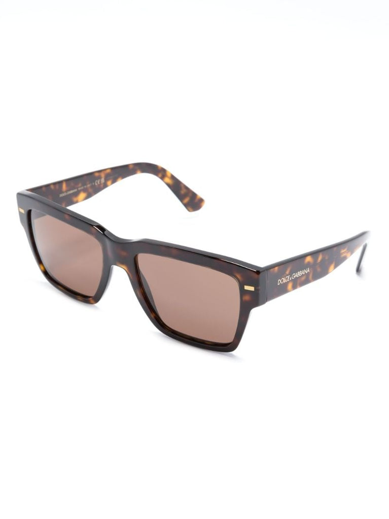 Brown Tortoiseshell Square Sunglasses